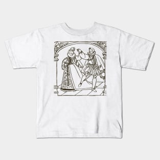 Dancers in archway Kids T-Shirt